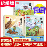 骑鹅旅行记+鲁滨孙漂流记+爱丽丝漫游奇境(共3本)快乐读书吧六年级下册小学生课外阅读 开心教育