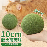 hoopet猫玩具猫薄荷球自嗨解闷磨牙洁齿神器猫猫小猫逗猫棒宠物猫抓板猫咪用品大全超大啃咬逗猫球 10cm猫薄荷球  自嗨利器