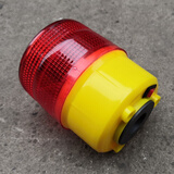 爱驾宝（aijiabao）太阳能警示灯爆闪夜间警示闪光灯工地施工围挡墙障碍灯船用闪烁 磁铁警示灯