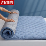 九洲鹿床褥舒适透气软垫四季可折叠防滑垫双人床垫垫被1.8米床