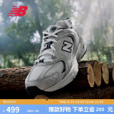 NEW BALANCE老爹鞋男鞋女鞋复古经典轻便休闲运动鞋530系列MR530KA 44