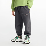 巴拉巴拉童装儿童长裤男童女童摇粒绒裤子2024冬装束脚休闲裤208424108228