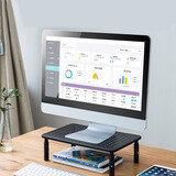 支尔成 显示器增高架可调节高低 桌面金属台式电脑笔记本增高架电脑屏幕增高支架底座可升降