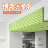 菲翔横梁防碰头软包楼梯防撞条小心房梁防撞墙贴包边防撞贴护墙角硅胶 薄荷绿(特厚防撞 撕开即贴) 20cm宽X2米长（可裁剪使用）
