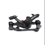 新术自行车碟刹套装山地车机械线拉碟刹器通用电动车刹车夹器改装配件 前轮碟刹 黑色 通用款碟刹器（带工具）