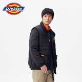 Dickies 羽绒服多口袋基础款外套 男士休闲百搭加厚外套 9460 黑色 （宽松版型) M 充绒量：172克