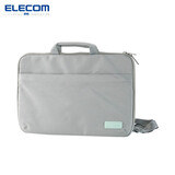 宜丽客（ELECOM）手提电脑包mac笔记本收纳包办公商务14英寸保护套女手提包 致蓝灰