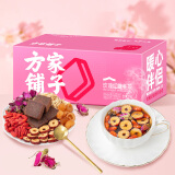 方家铺子百年老店 坚持利润3% 玫瑰红糖姜茶300g 玫瑰姜丝独立袋养生茶