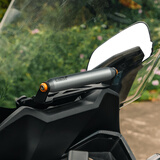 LOBOO摩托车导航支架适用于本田forza佛沙350拓展风挡横杆萝卜手机支架 22MM管径