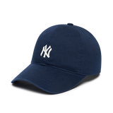 【95成新】MLB帽子男女四季软顶棒球帽休闲运动鸭舌帽3ACP7701N-50NYS-F/藏青色  