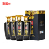 宣酒 小窖酿造 芝麻香型 42度 460ml*4瓶 整箱装