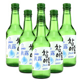 真露（JINRO）韩国原装进口真露烧酒FRESH16.9度 360毫升 6瓶装