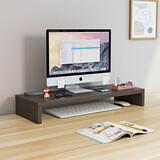 家世华（JIA SHI HUA）台式电脑显示器增高架桌面笔记本屏幕多功能支架键盘置物储物架子