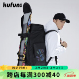 酷峰（kufun） 滑雪包背包单板雪板双肩包登机雪具雪鞋收纳装备大容量板包 黑色65L