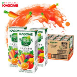 可果美 KAGOME 复合果蔬汁 日本进口野菜生活蔬菜汁 胡萝卜葡萄番茄水果汁饮料 经典原味 200ml*12盒