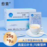 愈素蛋白粉乳清蛋白质大豆蛋白粉老人术后营养品补剂225g(25g*9袋)