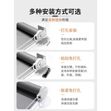 玲杏卫生间窗帘免打孔浴室卷帘防水洗手间厕所升降手拉窗户遮挡帘遮光 页面一平方价格/配件+25元