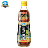 双嗒黑芝麻油香油  纯香芝麻油   凉拌调味火锅香油 500ml 玻璃瓶装