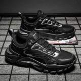 德尔加多特大码男鞋运动鞋休闲鞋加大加肥宽头宽松皮面防水皮面46 47 48码 6998白色-单鞋 36码