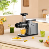 欧美爵士 原汁机低速西芹榨汁机家用渣汁分离果汁机全自动果蔬多功能慢磨机MV12 灰色（标准版）