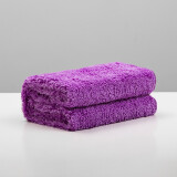 MAWALIFE毛巾洗脸方巾不易掉毛柔软亲肤不易发硬高吸水台湾进口微丝开纤纱 紫色 30*60cm