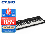 卡西欧（CASIO）电子琴CTS200黑色时尚便携潮玩儿童成人娱乐学习61键单机款