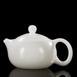 贰号（ERHAO）/陈清宜手工德化白瓷茶壶暖玉瓷泡茶壶陶瓷功夫壶素烧/西施壶