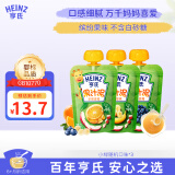 亨氏（Heinz）宝宝水果营养果汁泥多口味果泥婴儿辅食6-36个月适用 120g*3