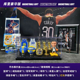 栗合翩詹姆斯篮球手办NBA周边桌面摆件送兄弟男朋友生日礼物同学情人节 库里高定【冠军戒指】豪华版