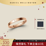 丹尼尔惠灵顿（DanielWellington）dw戒指女时尚首饰玫瑰金情侣戒指生日礼物送女友DW00400015