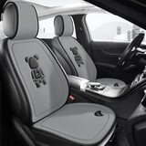 卓诗图新款大众polo朗逸宝来迈腾探歌速腾汽车座套半包四季通用坐垫 雅致灰五座标准板