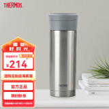 膳魔师（THERMOS）不锈钢保温杯男士泡茶车载杯茶水分离杯高端商务定制团购 TCMK 不锈钢色 470ml