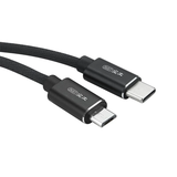 尘土 Type-c转Mini 5P USB公转接线type-c对Mini T型口OTG type-c转micro数据连接线 micro转type-c线 Type-c转Micro互充双向充数据线 0.5