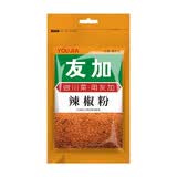 友加食品（YOU JIA）辣椒粉100g 辣椒面火锅烧烤干碟香辣蘸料麻辣烫四川二荆条辣椒