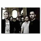 狼天影 Linkin Park海报林肯公园摇滚乐队墙贴画宿舍贴纸可来图定制 05 100*150cm（pp背胶）