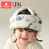 科巢婴儿学步护头帽防摔帽宝宝走路头部保护垫儿童防撞头盔枕神器透气 沃里克恐龙（6-24个月）