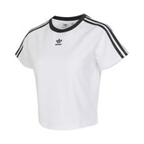 三叶草（Adidas）阿迪达斯ADIDAS 三叶草女子运动休闲短款短袖T恤 JC8704  XL 