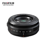 富士 （FUJIFILM） XF27mmF2.8 R WR饼干镜头 仅84克 适合旅拍 带上它说走就走 黑色