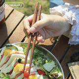 火枫（FIRE-MAPLE）春枝红木折叠筷 中式复古风便携式收纳户外露营野炊餐具带收纳袋