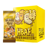 芭蜂hbaf韩国进口蜂蜜黄油扁桃仁零食坚果干果炒货休闲杏仁12袋盒装 蜂蜜黄油味混合坚果 360g*1盒