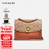 蔻驰（COACH）女包奢侈品Parker专柜款山茶花链条斜跨包30592【官方直供】