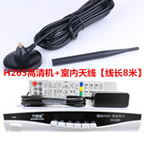 万家旺高清地面波机顶盒H265地面波接收机DTMB天线AVS+杜比AC3 万家旺H265高清机+室内天线