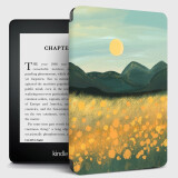 zoyu 适用kindle保护套paperwhite5/4壳558入门3咪咕x电子书青春版彩绘 一片花海 Paperwhite 1/2/3