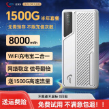 ZDX随身wifi充电宝免插卡移动wifi无线上网卡便携式热点上网宝无限流量全国通用 全程不限速充电宝式（含1500G半年套餐）