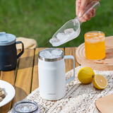 乐扣乐扣（LOCK&LOCK） 遇见咖啡杯保温保冷桌面杯男女办公水杯子475ML白色LHC4219WHT