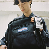 JANSPORT杰斯伯双肩包电脑包男背包书包女大学生包 47JK008 黑色
