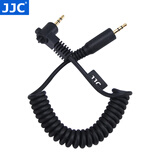 JJC 相机快门连接线 手柄遥控快门线配件 适用于索尼尼康佳能富士松下奥林巴斯适马微单反 2.5mm接口 佳能C接口 替代RS-60E3