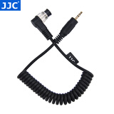 JJC 相机快门连接线 手柄遥控快门线配件 适用于索尼尼康佳能富士松下奥林巴斯适马微单反 2.5mm接口 尼康B接口 替代MC-36