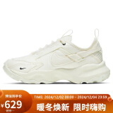 NIKE女休闲鞋老爹鞋TC 7900运动鞋DD9682-100米黄36.5