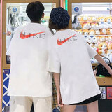 耐克（NIKE）男装女装 夏季情侣装印花透气运动服答题卡全对中高考满分短袖T恤 热售/全棉亲肤满分/晒图退5 M (170/88A)